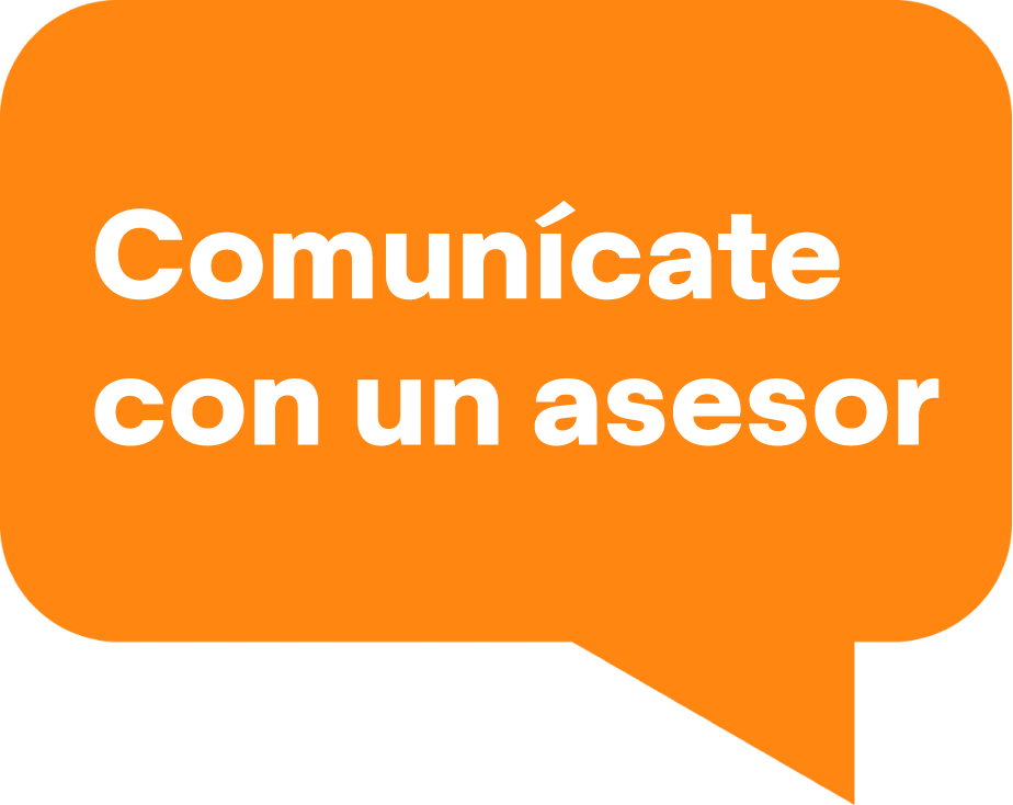 Comunícate con un asesor
